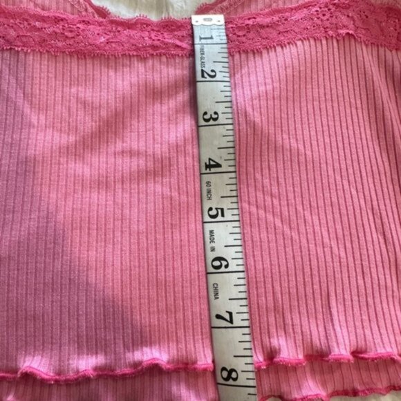 Womens Lace Strap Crop Top Cami V-Neck Corset Tanks Y2K Shirts Camisoles - Picture 6 of 11